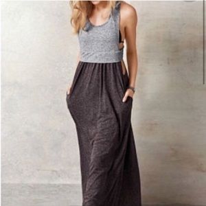Victoria’s Secret Jersey Maxi dress with cutouts